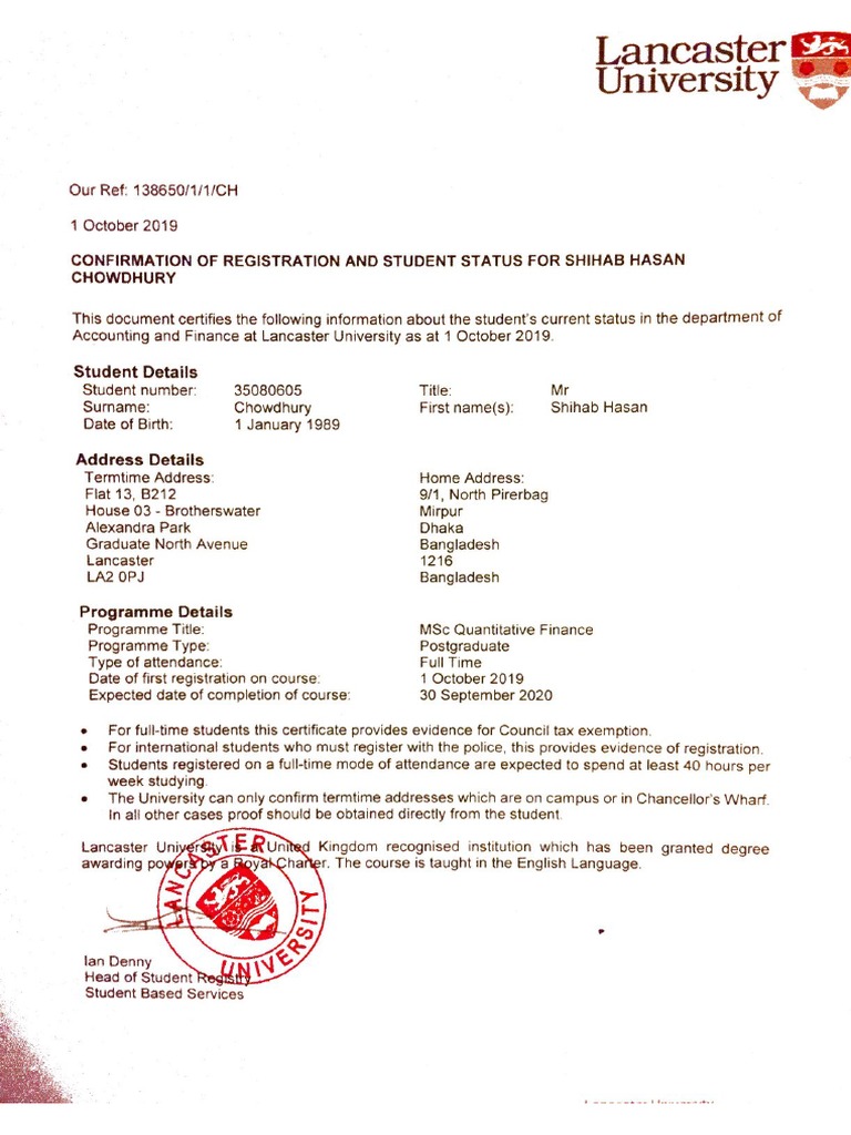 Student Information | PDF