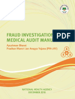 Fraud Investigation and Medical Audit Manual