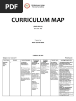 Curriculum Map: REH Montessori College Talavera, Nueva Ecija