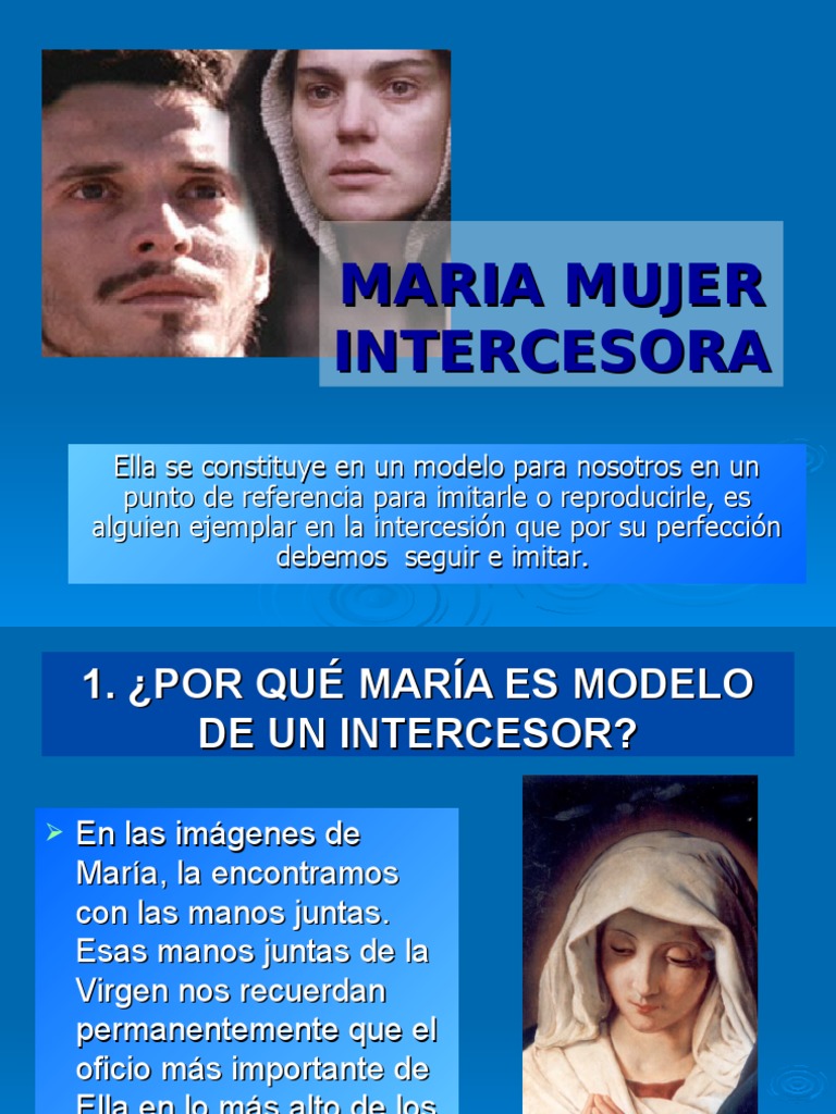 Mara Mujer Intercesora | PDF | María, madre de Jesús | Oración