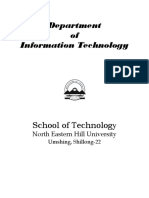 BTech IT Syllabus 2011 PDF