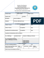 Home Visitation Form