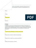 Quiz 2 Evaluacion Psicologica