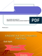 Kinemmatika Dan Dinamika Partikel