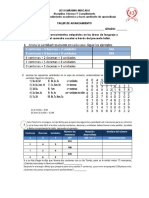 TALLER DE AFIANZAMIENTO 2° Periodo