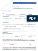 Centennial Application Form