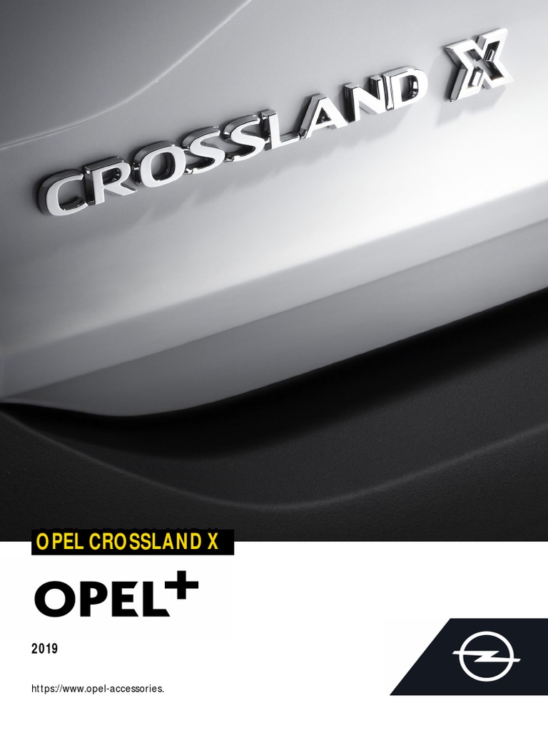 Accesorios para Opel Crossland X | PDF | Tableta | Cinturón de seguridad