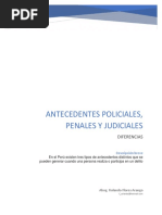 Tipos de Antecedentes