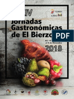 Jornadas Gastronomicas de El Bierzo 2018 PDF