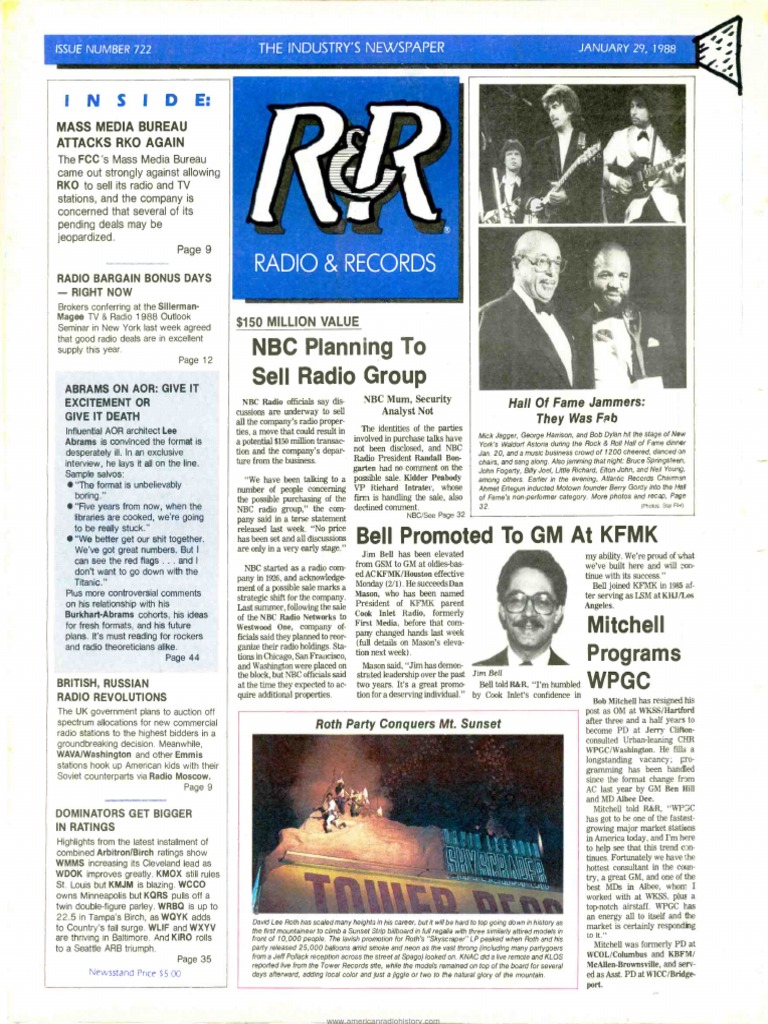 1997 CHICAGO BEARS POCKET SCHEDULE SPONSORED BY WMAQ 670 RADIO