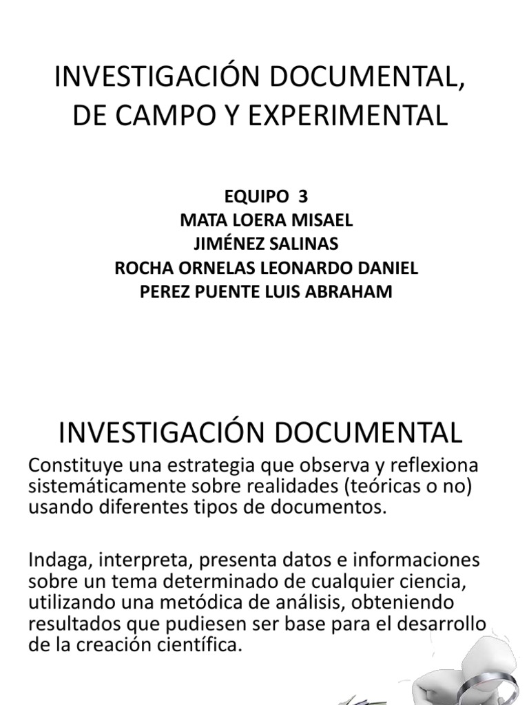 Campeonato vóleibol Musgo Investigacion Documental de Campo y Experimental | PDF | Comportamiento |  Science