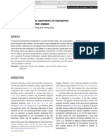 Filtration of Oil From Oily Wastewater Via Hydrophobic Modi Fied Quartz Sand Filter Medium