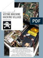 Voting Village DEF CON 27 Convention Annual Report 2019 