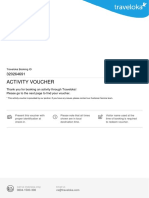 Activity Voucher: Thank You For Booking An Activity Through Traveloka! Please Go To The Next Page To Find Your Voucher