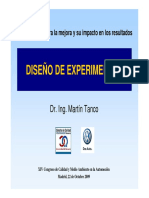 Metodologías para la mejora y su impacto en los resultados Diseño de Experimentos.2009.pdf