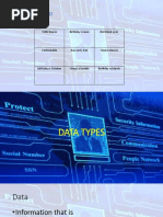 Data Types