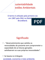 Sustentabilidade Slides