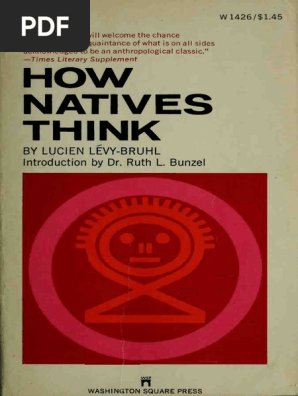 Lucien Levy Bruhl How Natives Think Z Lib Org Pdf Thought Idea