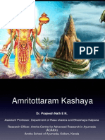 Amritottaram Kashaya: Ayurvedic Medicine for Fever