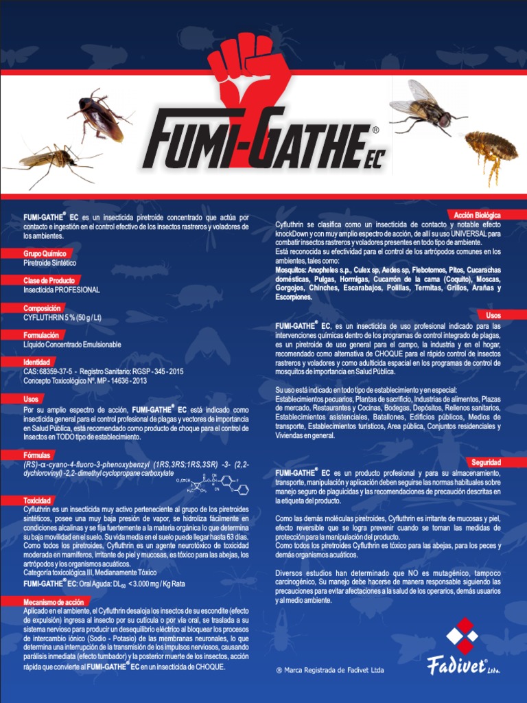 FICHA | PDF | Insectos | Insecticida