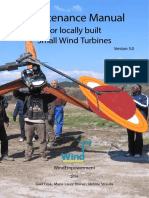 For Locally Built Small Wind Turbines: Maintenance Manual