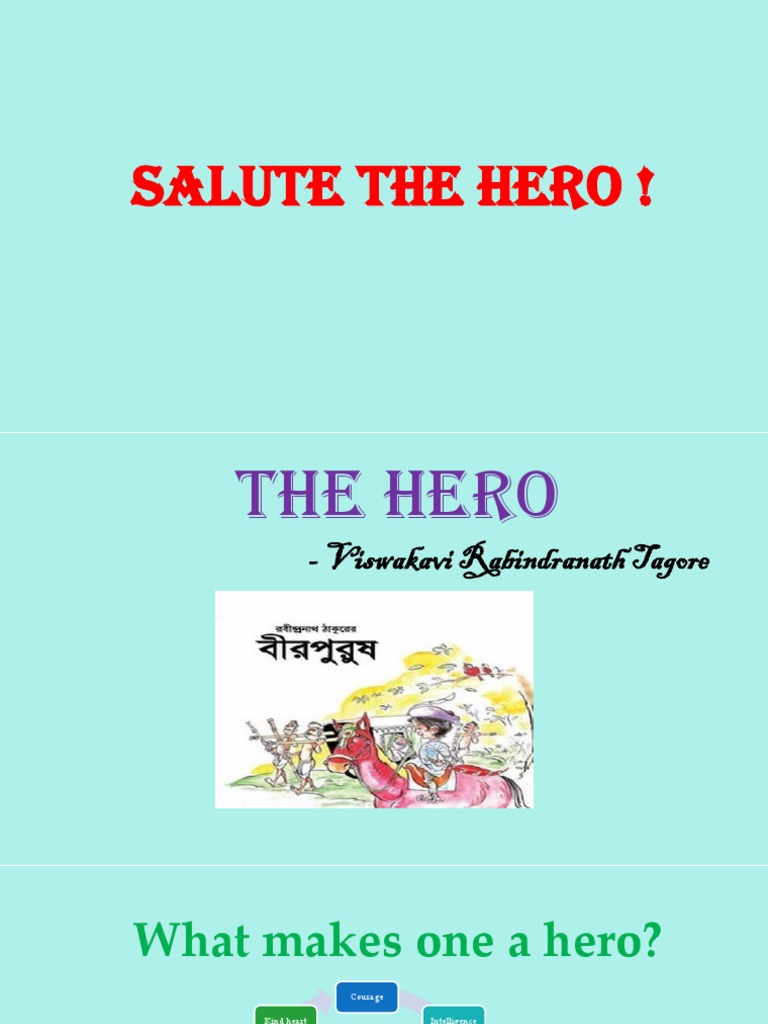The Hero | PDF | Rabindranath Tagore