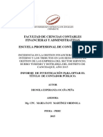 Pre Informe Tesis PDF