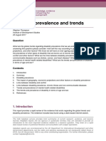 179 Disability Prevalence and Trends