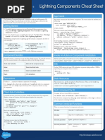 Lightning Components Cheat Sheet: App Events