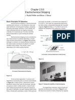 Electrochemical Stripping: Dr. Rudolf Keller and Brian J. Barca