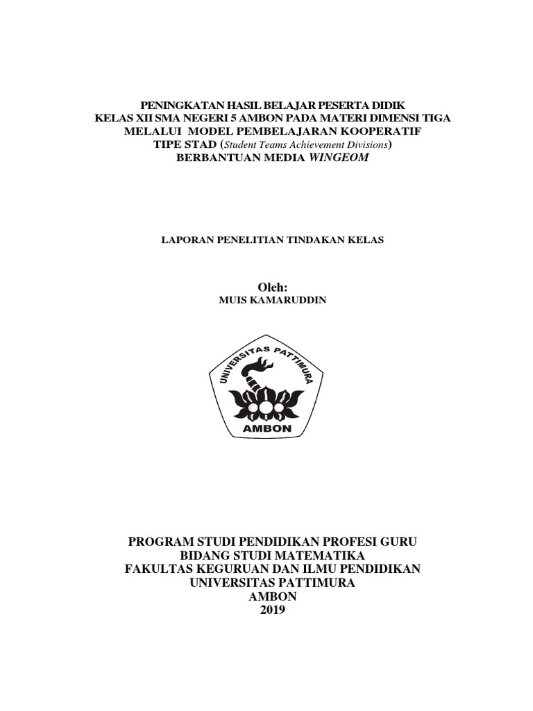 Ptk Unpatti Ambon Part2