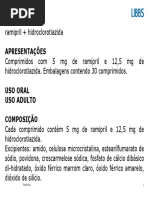 Bula do Naprix A: Indicações e Composição | PDF | Coração | Hipertensão