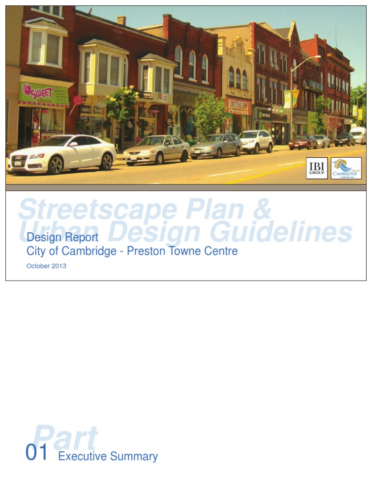 Preston Streetscape Plan and Urban Design Guidelines PDF | Download ...