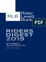 2019 RLB Rider Digest Sydney 2 1