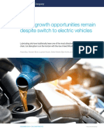 Lubes Growth Opportunities Remain Despite Switch To Electric Vehicles