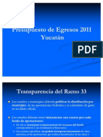 Presupuesto de egresos -México 2011