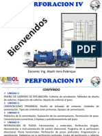 Perforacion Iv, Unidades 1 y 2 PDF