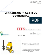 Dinamismo y Actitud Comercial