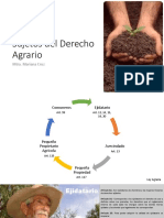 Sujetos Del Derecho Agrario