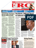 Prince George's County Afro-American Newspaper, November 20, 2010