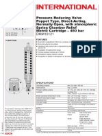 pRESSURE REDUCING VALVE