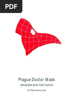 Plague Doctor Mask Template and Instructions