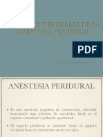 Aspectos Generales de Anestesia Periduralkey