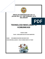 Teknologi Maklumat & Komunikasi: Sekolah Kebangsaan Usj 12 Jalan Usj 12/1, Uep Subang Jaya Selangor