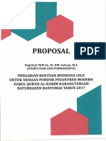 Proposal Pengajuan Bantuan Budidaya Lele Untuk Yayasan PP Modern PDF