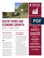 Decent Work and Economic Growth:: Why It Matters