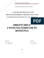 Drepturile consumatorilor în România