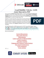 Nyquist Plot and Stability Criteria - GATE Study Material in PDF