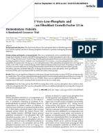 Short-Term Effects of Very-Low-Phosphate And