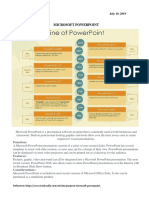 Microsoft Powerpoint: Maricar S. Gadoy July 10, 2019 Bs Che-5